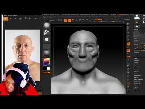 Old Man Sculpt: Part 2