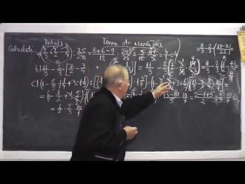 1/2 935 Ordinea efectuarii parantezelor si a operatiilor Probleme reduse la operatii cu fracti Cls 5