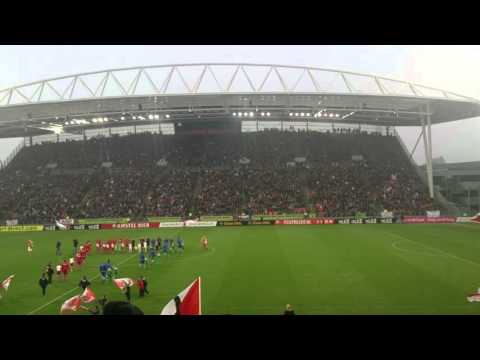 Opkomst FC Utrecht - PEC Zwolle (1-0)