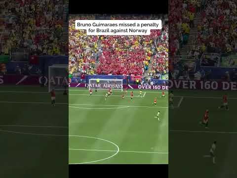 Bruno Guimaraes Missed Penalty & Norway 2-1 Brazil: World Cup 2026 Round of 16 Highlights