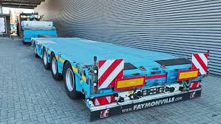 Faymonville F-S44-1BBY 6.9 Meter Extand. 12 Tons Axles Radmulden Powersteeri semirremolque de cama baja | Imagen 4 - Autoline