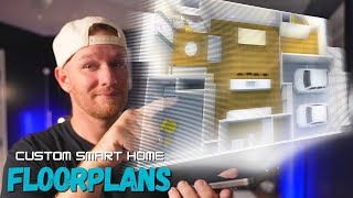 Build a CUSTOM FLOORPLAN for your SMART HOME using Sweet Home 3D and Home Assistant