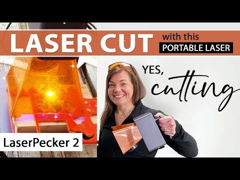 LaserPecker 2 - Cutting on this Laser Engraver