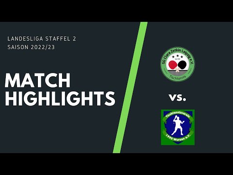 SG Clara Zetkin Leipzig - TTV 1990 Wurzen (Landesliga Staffel 2, Saison 2022/23)