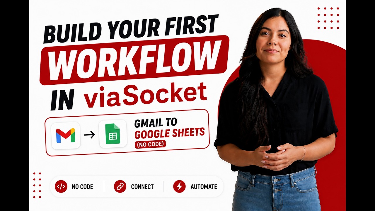 How to build your first workflow with viaSocket