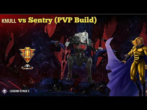 Sentry (PVP Build) vs Knull | Marvel Future Fight