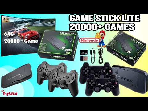 4K Game Stick Lite with 20000+ Games 😱 | M8 Game Stick Review 🎮 | Retro Game Stick