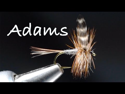 Classic Adams Fly Tying Instructions by Charlie Craven