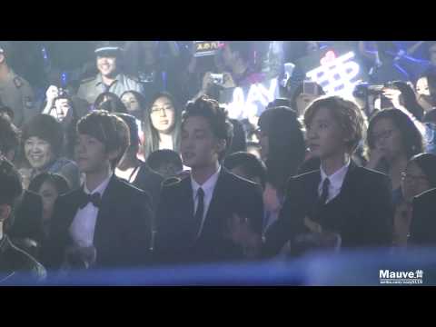 120917 The 5th Mengniu Music Awards- Chanyeol Kai Baekhyun focus [Mauve_昔]