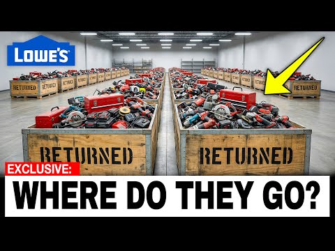 What Happens to Returned Tools At Lowe's? Here's Where They Go