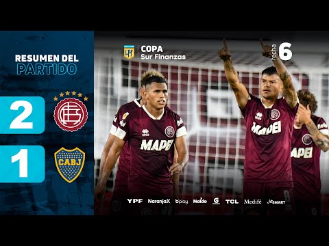 LANÚS 2 - 1 BOCA I Resumen del partido I #CopaSurFinanzas 2024
