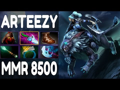 DOTA 2 - ARTEEZY LUNA GAMEPLAY -  8500 MMR