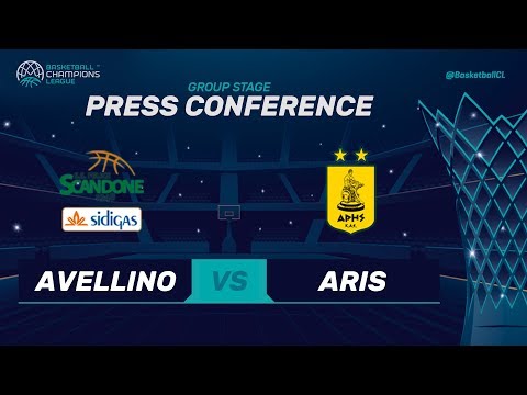Sidigas Avellino v Aris - Press Conference - Basketball Champions League 2017-18
