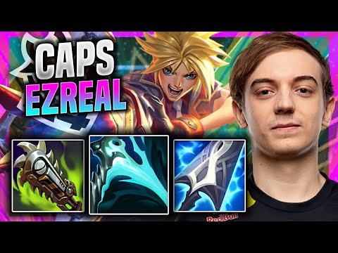 CAPS IS INSANE WITH EZREAL! - G2 Caps Plays Ezreal ADC vs Seraphine! | Season 11