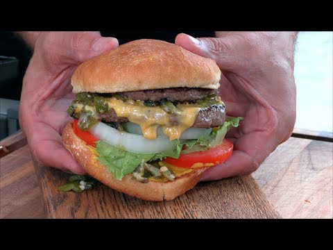 Blake's Lotaburger Green Chili Cheeseburger! | Copycat Recipe | Ballistic Burgers
