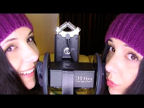 ASMR Let Me Give You SKisses! Twin Binaural SK And Kiss Sounds ...