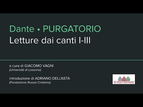 Dante: Letture dai Canti I-III del Purgatorio