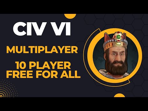 (Wonderous Persia) Civilization VI Competitive Multiplayer Ranked 11 Player Free for All