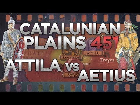 Battle of the Catalaunian Plains 451 - Aetius vs. Attila DOCUMENTARY