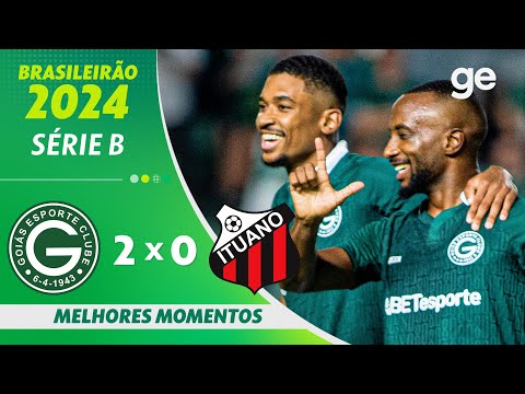 Gols e lances de Goiás x Ituano