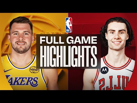 Los Angeles Lakers Vs Chicago Bulls Highlights Full Game - NOV 20.2025 | NBA