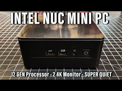 Intel NUC MINI PC 12 GEN with DUAL 4k Monitor Support