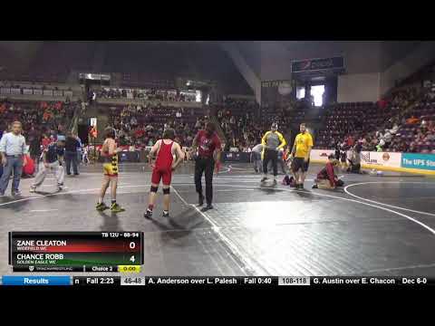 TB 12U 88-94 Zane Cleaton Widefield WC Vs Chance Robb Golden Eagle WC