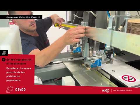 Boix Q-1530 | Size Change in 12 Minutes (60x40x22 ➝ 40x30x12 cm) | Cambio de Tamaño en 12 Min