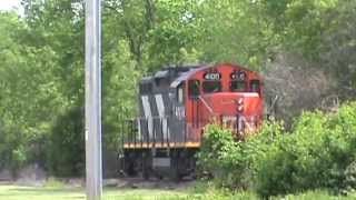 preview picture of video 'CN 4100 New London, WI 5-30-13'