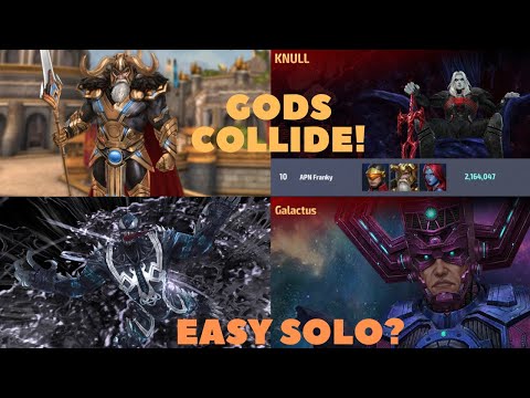 T3 ODIN vs KNULL LEGEND WB Stage 7 & T3 VENOM vs GALACTUS GBR - Marvel Future Fight