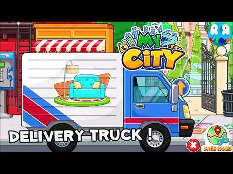 My City : Home - Who Drives the delivery truck - YouTube
