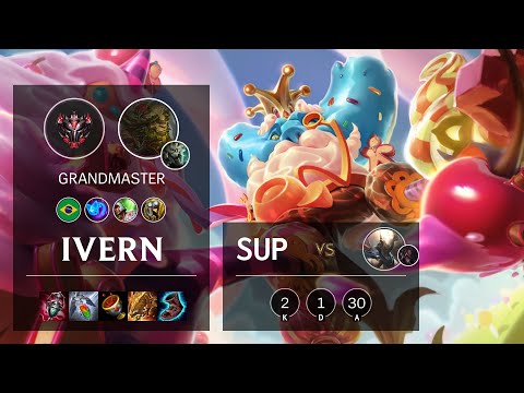 Ivern Support vs Pantheon - BR Grandmaster Patch 10.20