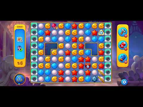 Fishdom level 10801 no boosters フィッシュダム ノーマル