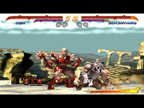 Primal Rage 2 [Arcade] - play as Meta Tor / Armadon