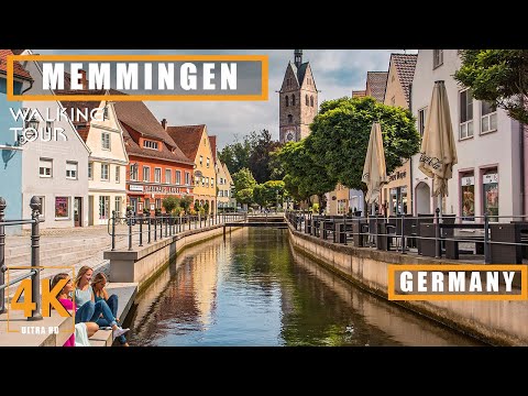 MEMMINGEN, GERMANY 2023 4K WALKING TOUR