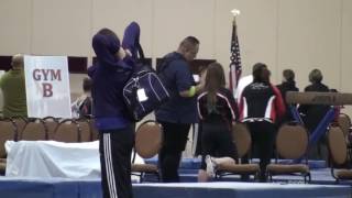 Simone Biles' Sister  Adria Biles Balance Beam