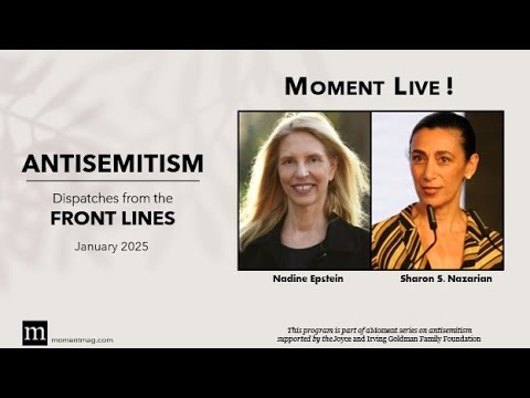 Antisemitism: Dispatches from the Front Lines, with Dr. Sharon Nazarian