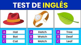 Test de 300 PALABRAS BÁSICAS en INGLÉS 🌳🧀🤔 | Quiz de Inglés 🤓 - 300 Palabras ✅