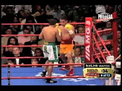 Pelea Everth Briceño (Nic) vs Fernando Montiel (Mex) - Videos Prodesa