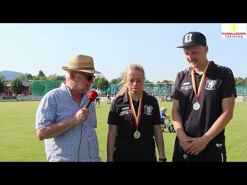 WEB TV Fussballbezirk: Nachlese Endspiel im SBFV Frauen-Verbandspokal SV Gottenheim-Hegauer FV 1:2