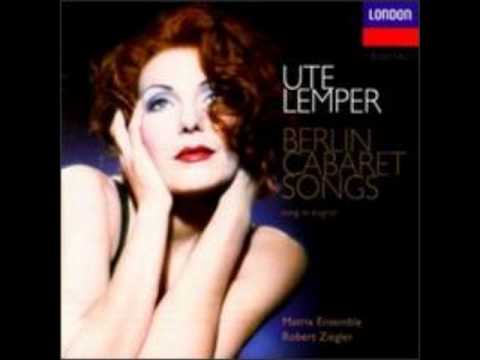 Ute Lemper - Ich weiß nicht zu wem ich gehöre