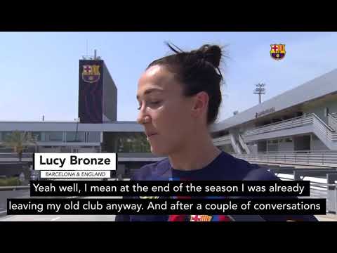 Lucy bronze  signs for Barcelona on a 2years deal from Manchester city.