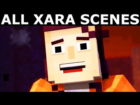 All Xara Scenes - Minecraft: Story Mode Season 2 (Telltale Series)