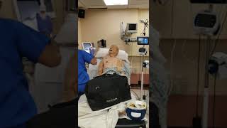 2nd time learning #1 rule in Fiberoptic intubation. Oral intubation not easier.