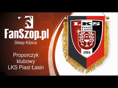 LKS Piast Łasin - Proporczyk klubowy