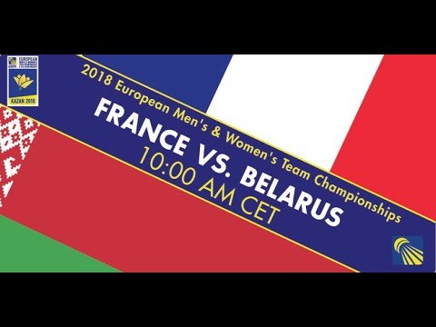 2018 EWTC France - Belarus (Court 1)
