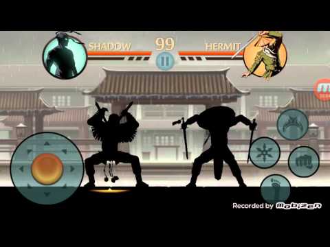 Shadow fight 2 boss battle ~ Hermit vs Shadow eclipse