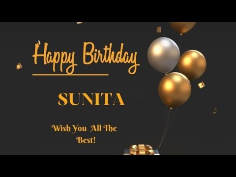 #happy birthday sunita with love wishes# birthday vedio name song#