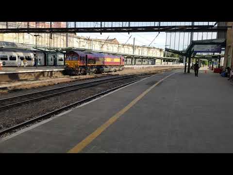 66106 passing with 018F Carlisle Kingmoor-Hardendale Quarry