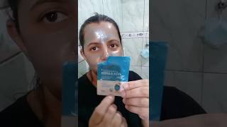 Máscara hidroplástica pérola azul